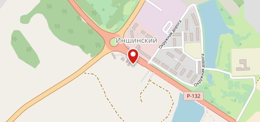 У трёх дорог на карте