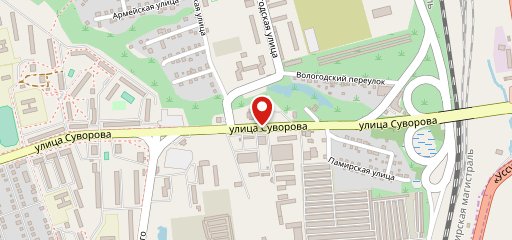 Выпечка и кофе на карте