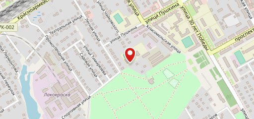 Учебная столовая на карте