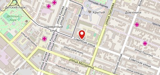 Учебно-производственный комбинат питания Аграрного университета на карте
