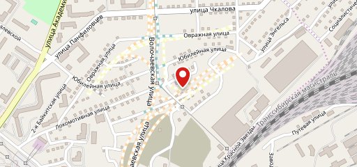 Удачный на карте