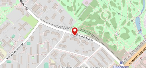 Udaltsova Plaza Grill & Lounge на карте