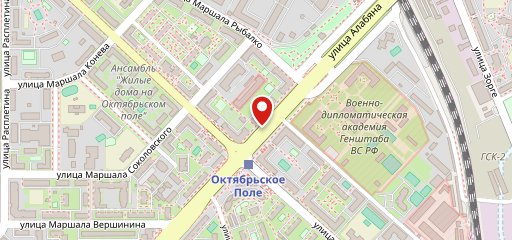 Удивительная пиццерия на карте