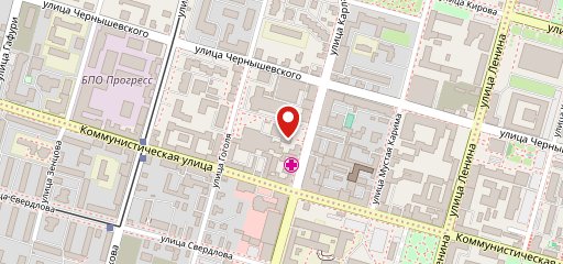Уфа на карте
