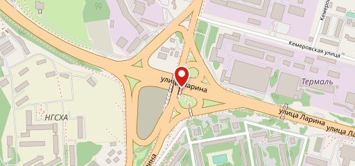 Угол Ларина И Гагарина на карте