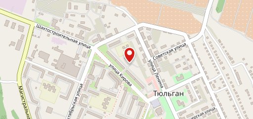 Уголек на карте