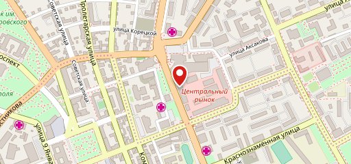 Уголек на карте