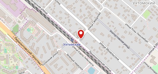 Банкетный зал Ухтомская усадьба на карте