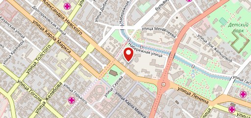 Ресторан Симферополь на карте