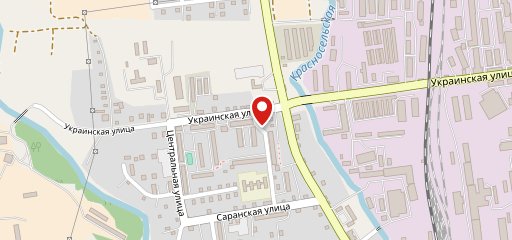 Украинский на карте