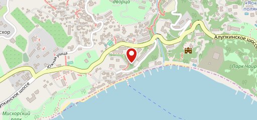 Український берег на карте