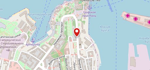 Український берег на карте