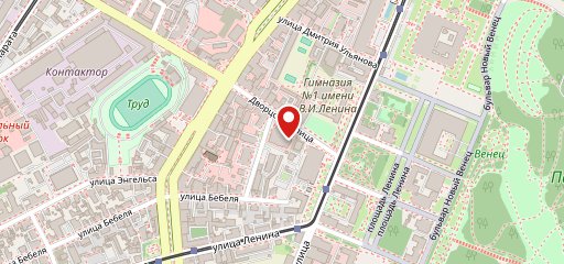 Lounge café «Улей» на карте