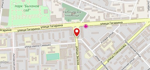 Ул.гагарина на карте