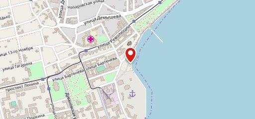 Уличное кафе "Наша Риба" на карте