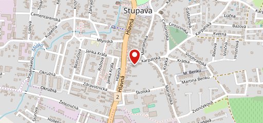 Kaviareň ULIČKA на карте