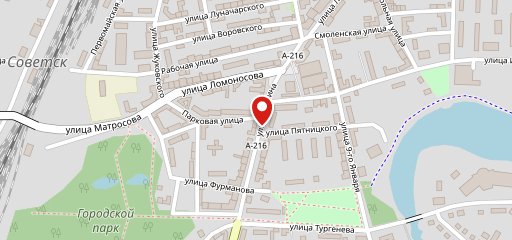 Суши на карте