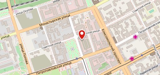 Улитка на карте