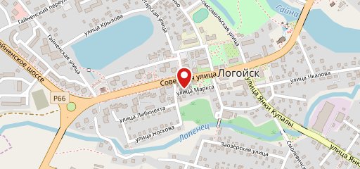 Улитка на карте