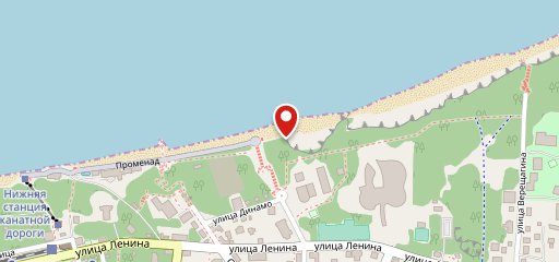 Улитка на склоне на карте
