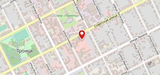 Улитка на карте