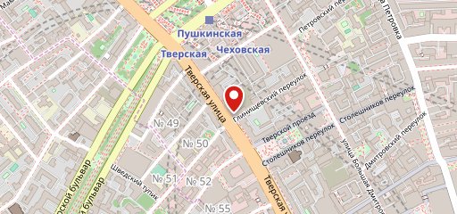 Улица на карте