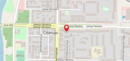 Ул.ленина 14..г.сланцы на карте