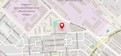 Ульяновский хлебозавод № 4 на карте