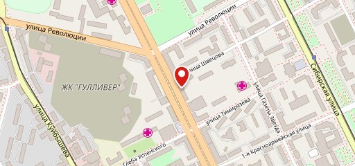 Уми, Суши-бар на карте
