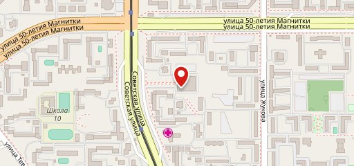 Умка, блинная на карте