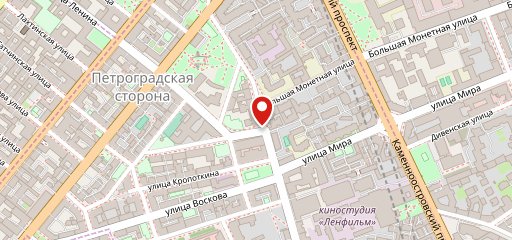 Юник на карте