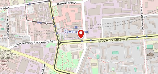 Универсам на карте