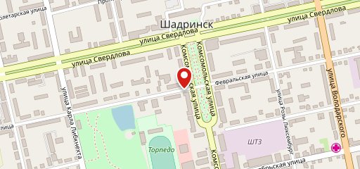Ресторан Урал на карте