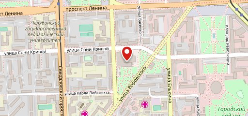 Урал, торгово-развлекательный комплекс на карте