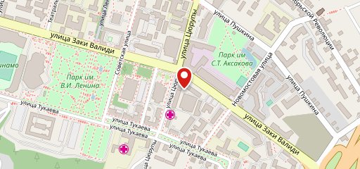 Урал-Урс, кафе на карте