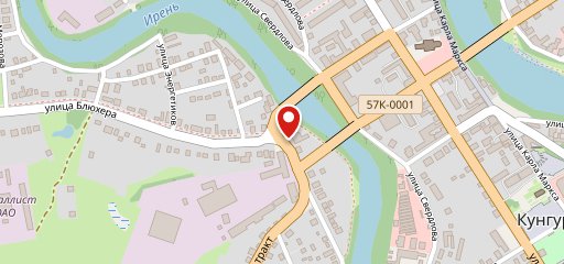 Уральские зори на карте