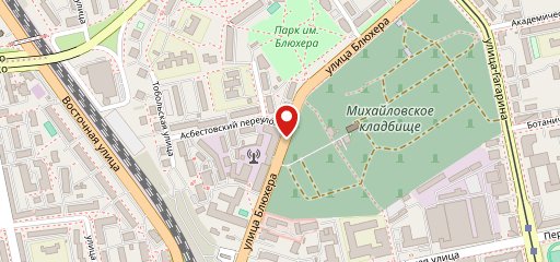 Уралсвязьинформ, Столовая на карте