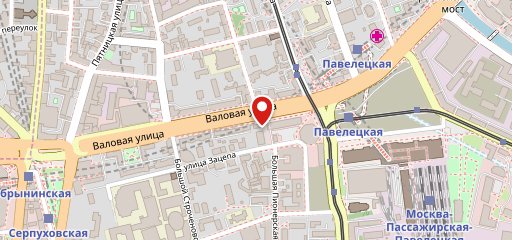 Урюк кафе на Валовой на карте