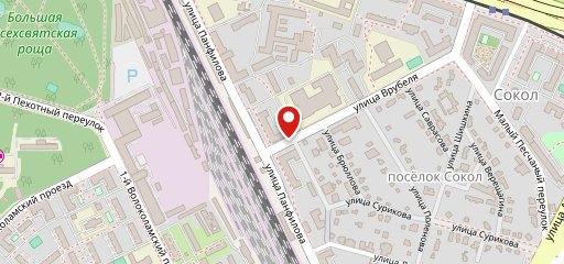Усадьба Банная на метро Сокол на карте