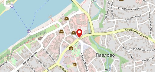 Павловъ на карте