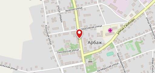 Услада на карте