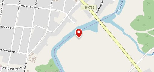 Усмань-хлеб на карте