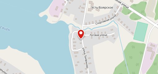 Усть-Боярское на карте