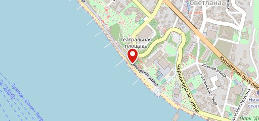 Устричныи Бар Амa на карте