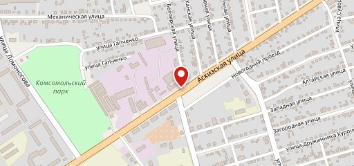 Утро на карте