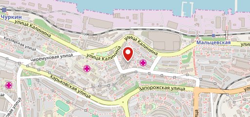 Утес на карте