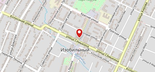 Табакерка на карте