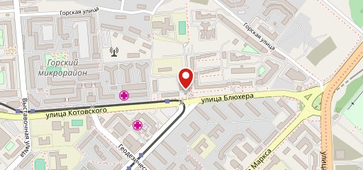 Уют, Кафе на карте