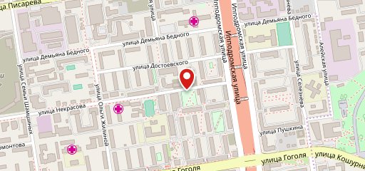 уютная траттория на карте