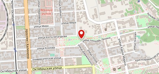 Уютное кафе на карте